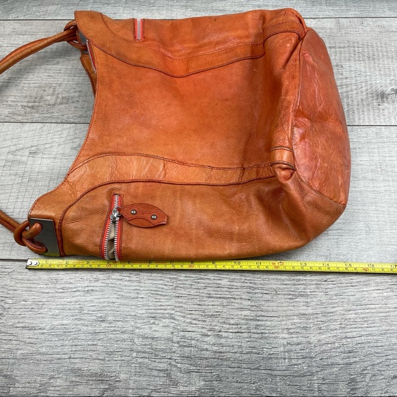 VINTAGE MARZIA Made in Italy GENUINE LEATHER HOBO Bag Purse - Picture 5 of 15